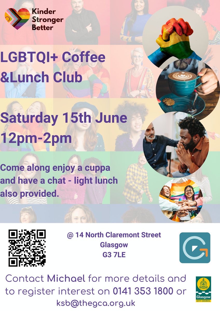LGBTQISubUse's tweet photo. 📣 NEW
Saturday lunch time meet up. Contact Michael to register https://t.co/ftYYiSkSC4