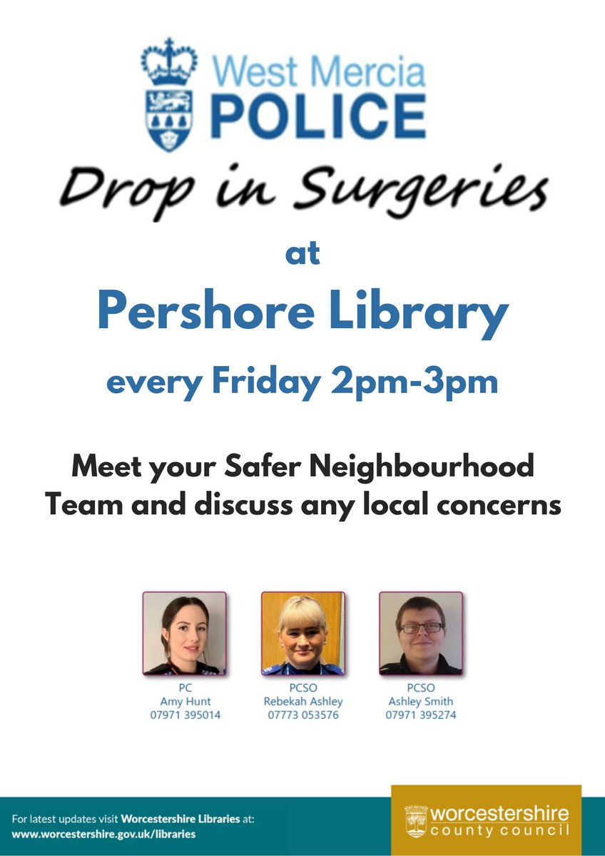 PershoreLibrary's tweet photo. https://t.co/VyWAU5OFO5