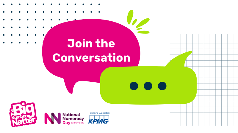 How confident are you with maths & numeracy? Whether you'd like to improve your basic skills or learn how to support your children with their maths homework, start your journey by joining a #BigNumberNatter drop-in on 21 May, 3-5pm at Catford Library #NationalNumeracyDay