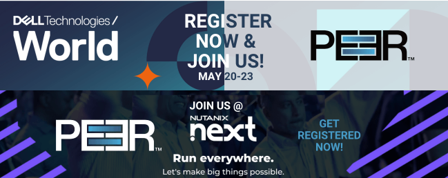 PeerSoftware's tweet photo. #PeerSoftware is proud to sponsor Dell Technologies World 322 and Nutanix .NEXT. B3 Drop by and find out how #PeerGFS powers #AlwaysOn availability, cross-platform interoperability, #EdgeCaching, and more across the enterprise.
https://t.co/FCNK8SE2Dg
https://t.co/LX2AXh7YAg https://t.co/eJD10Cm5KI