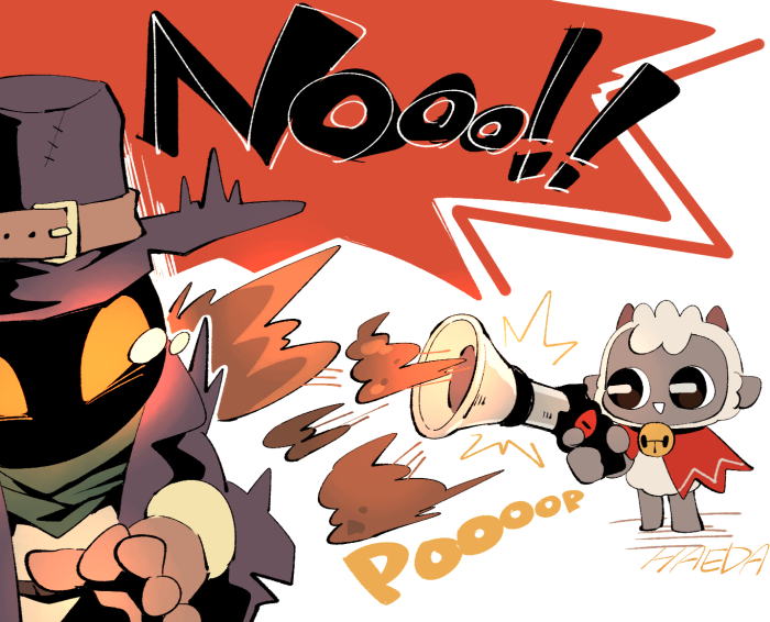 うんち弾
#cultofthelambfanart　#WizardwithaGun
