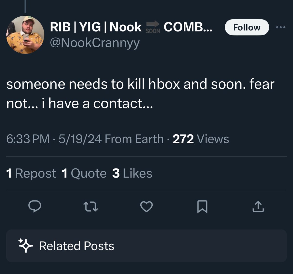 well that’s a nice way to start my morning