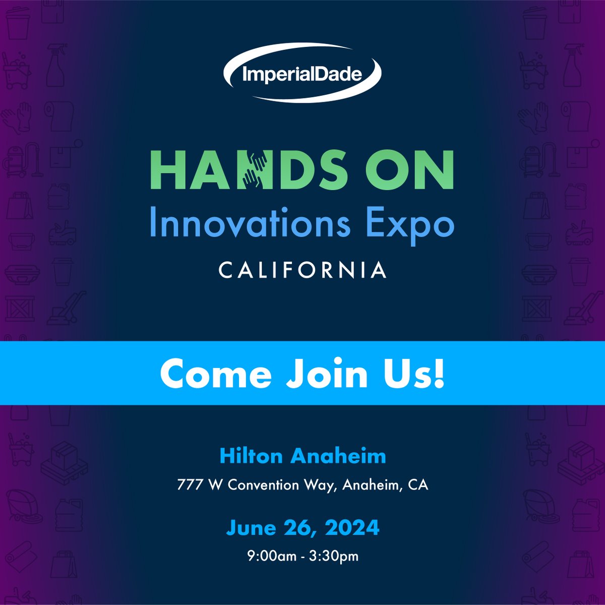 Calling all our industry segment leaders! Join us this year in SoCal for our Innovations Expo on June 26.

Register here today! ow.ly/nMSG50RKANy