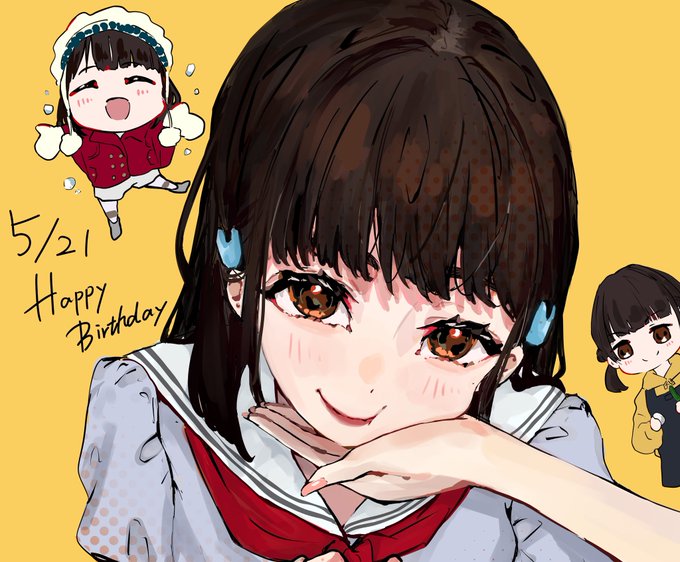 「誕生日 髪飾り」のTwitter画像/イラスト(新着)