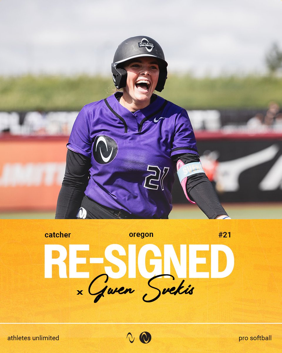 nothing better than starting your week with good news 🥳 🔗 auprosports.com/read/gwen-svek… #AUProSB x @gsvekis21