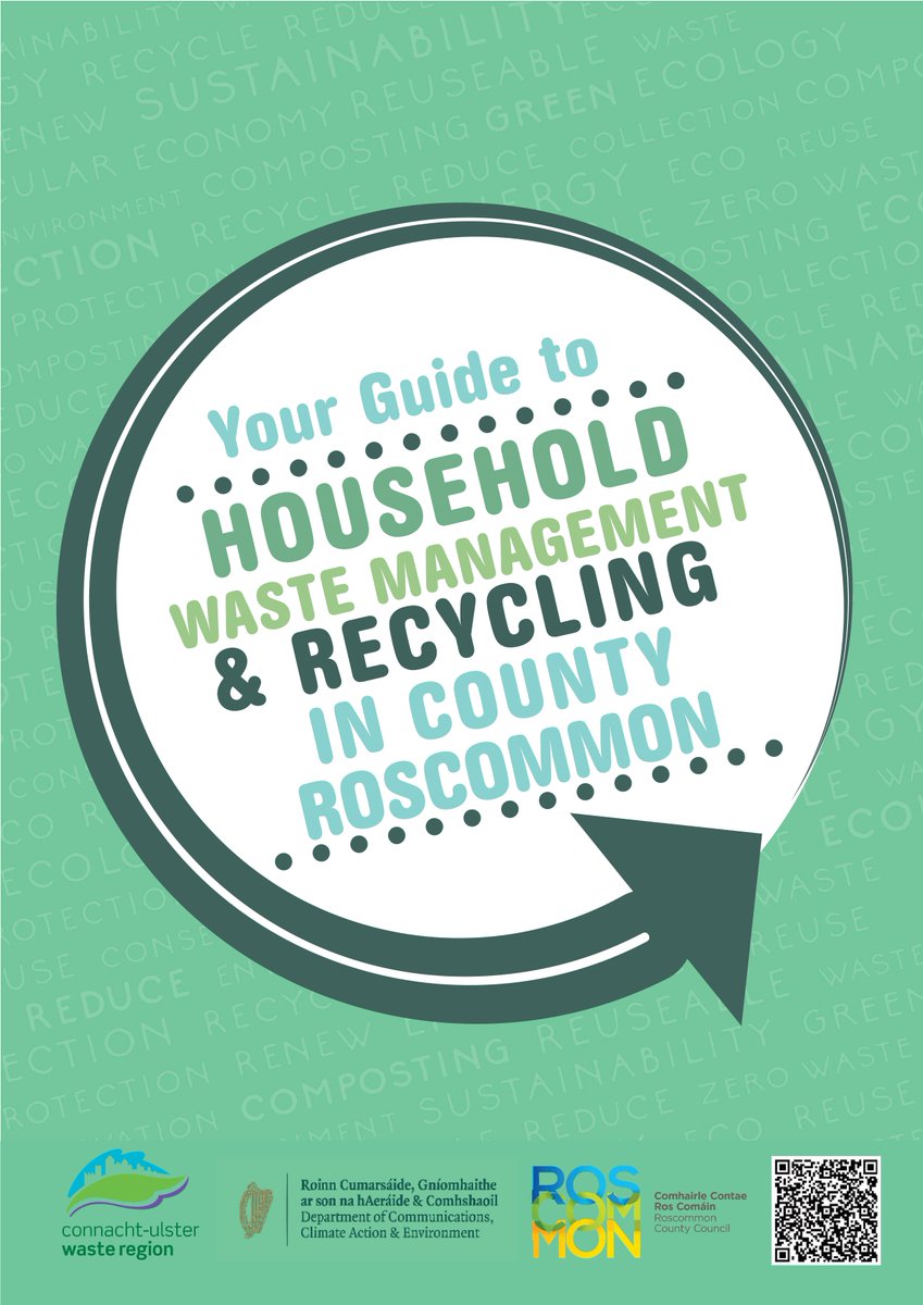 📌 Find out more about the options available in County Roscommon for managing Household Waste and Recycling. 💻 Follow the link to access our Guide to Household Waste Management and Recycling -ow.ly/bvW650RMWE4 #WEEE #MyWasteIre #RecyclingRoscommon #CircularEconomy