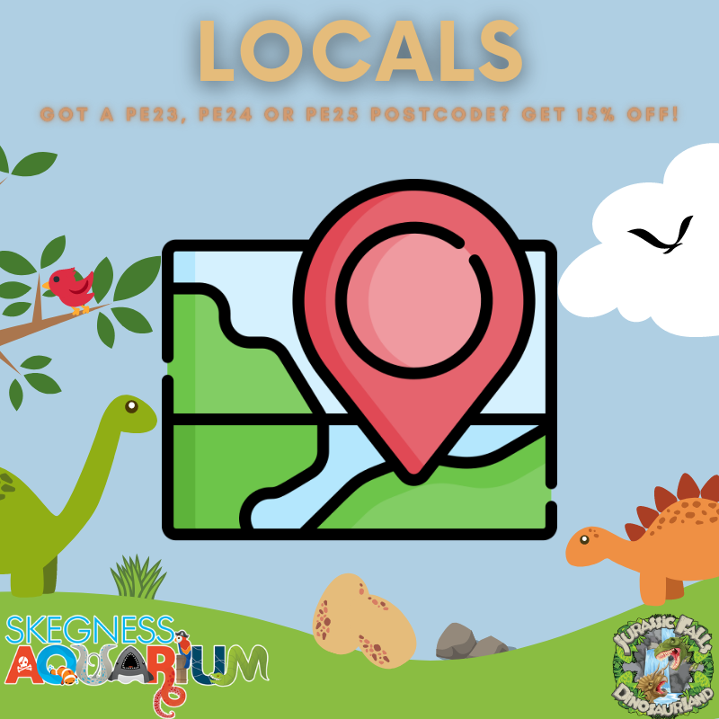 Skeggy locals save 15% off their tickets! Just show us proof of postcode on the door to get this huge discount! 🎟️