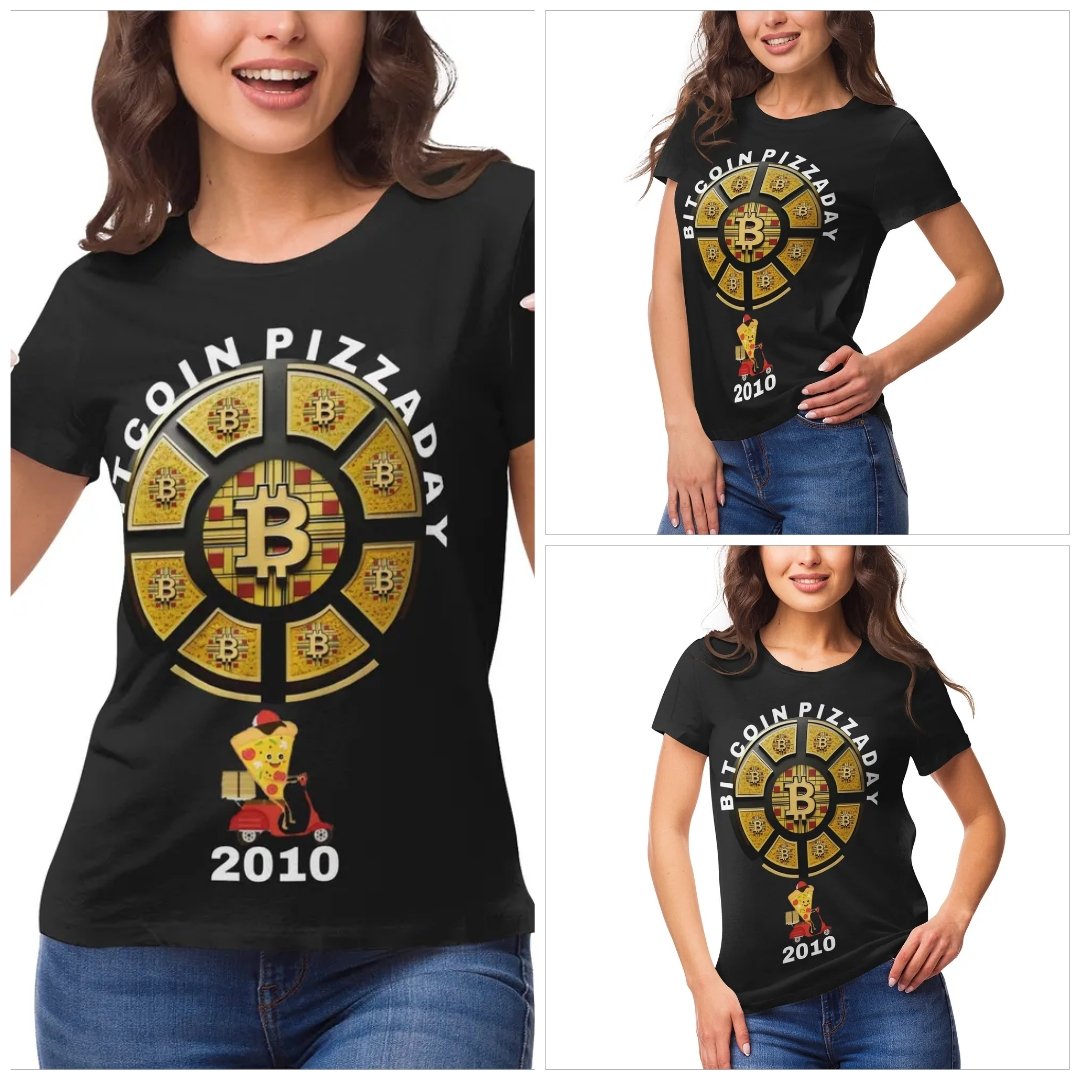 Every year, May 22 commemorates the day when a Florida resident exchanged 10,000 BTC for two pizzas in the inaugural Bitcoin transaction.  #BtcDayPizza

jci-digital-art.company.site/products/Women…