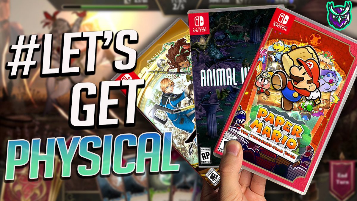 #LetsGetPhysical! New Switch physical releases this week! Watch youtu.be/xmFtlbl3X5I @SwitchWatchTV