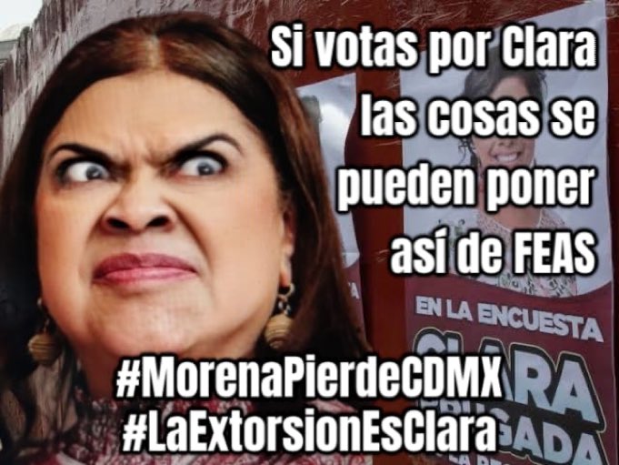 VaderNandita's tweet image. ASÍ ES QUE TU SABES!!

#ClaraYaPerdio
 #CDMXdecidioPorTaboada