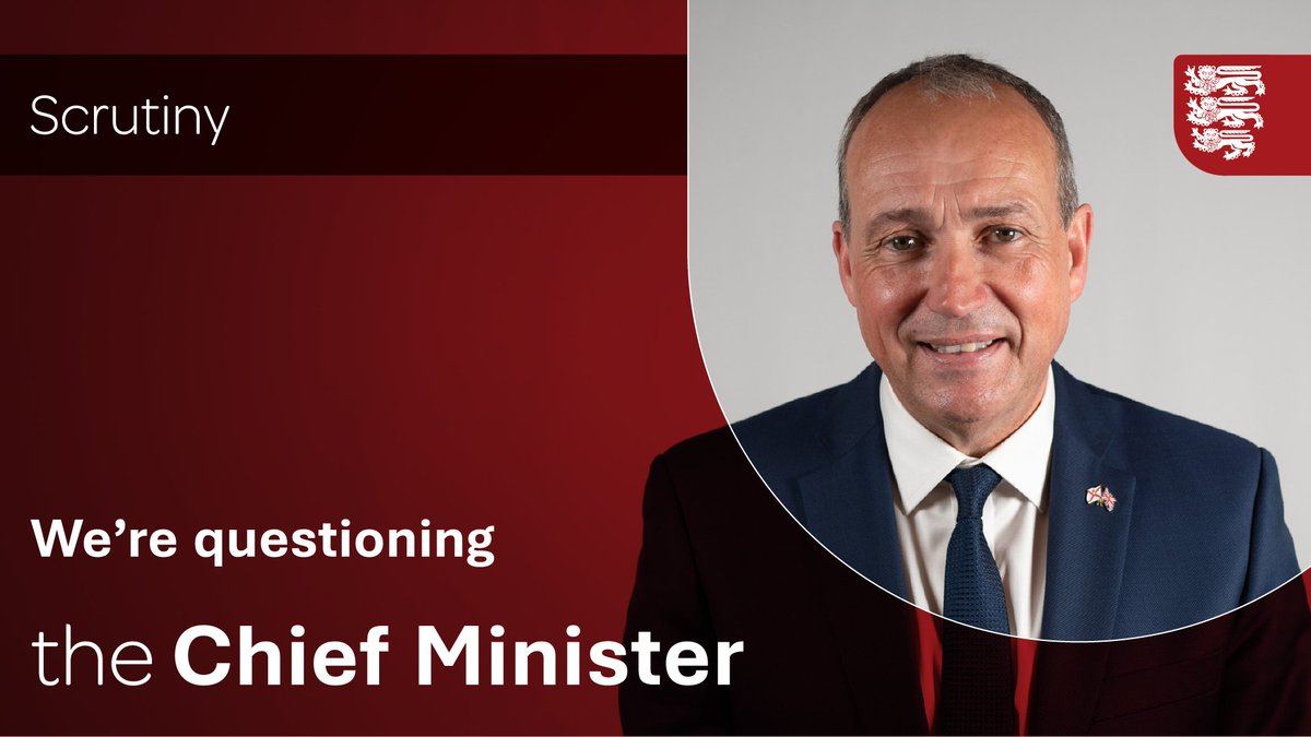 Would you like to see the Chief Minister answer YOUR questions? The Corporate Services Scrutiny panel has their quarterly hearing with the Chief Minister on 7 June, and want to hear from YOU about what you'd like to see asked. Email: scrutiny@gov.je You will be able to watch the