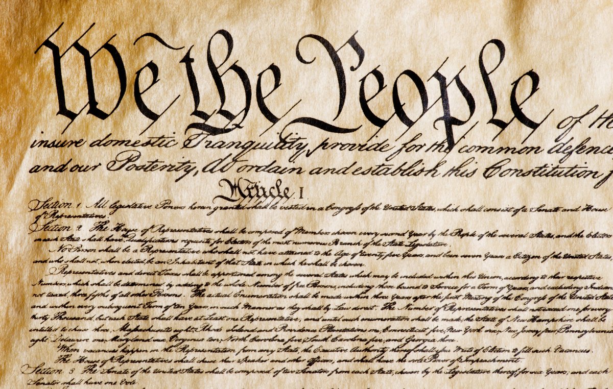 One of the things about the Constitution - that our forefathers wrote, and basically, there were none of our foremothers that were there. There were none of our fore-sisters there. There are changes that can take place, and there is room to change.