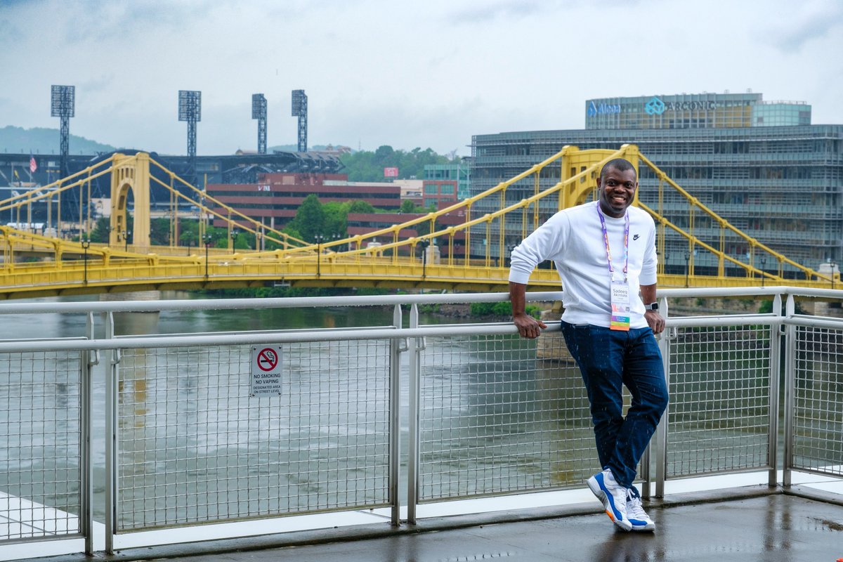 SadeeqAkintola's tweet image. Thank you @pycon for hosting #PyConUS in the City of the Bridges! It has been a great #PyConUS24 experience with amazing views. 

I am already looking forward to #PyConUS25🙏. 

It&apos;s Bye for now, #Pittsburgh🫶🫶