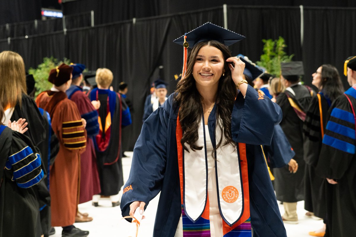 On Friday, more than 5,000 Roadrunners crossed the stage and earned their degrees. 🤩 Take a peek at the spring Class of 2024: bit.ly/4bJ2ivQ #UTSAGrad24