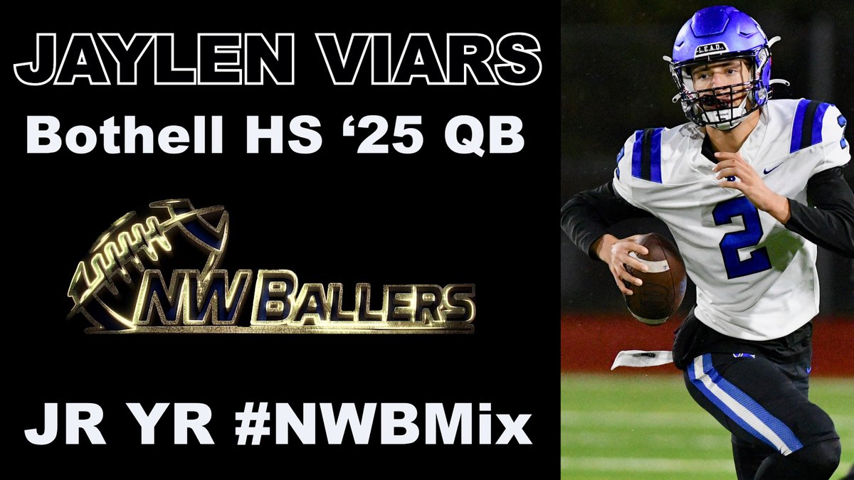 .@BHSBlueTrain All-KingCo Hon. Ment. '25 QB @jaylen_viars 9-minute JR YR #NWBmix (lots of big plays w/All State @TysonHoke # 3) YouTube: youtu.be/-_BwvPZC5-M Facebook: fb.watch/sb5ne-twT9/ Instagram: instagram.com/reel/C7Mb3AXKd… Thanks to @RylandSpencer for xtra film