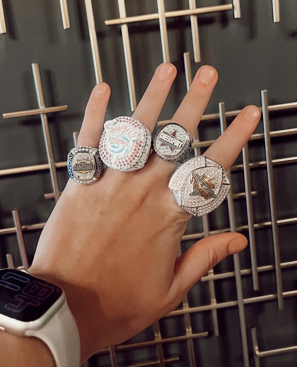 Interrupting your feed to showcase these SWEET champ rings. 🍭🤩 
-
📷 _hayleyreese_ | @sugar__rays @DBSchamprings #HerffJones #HJChamp #ChampionHasARingToIt #HJChampRing #DesignsBySantwon #DBSchamprings #Champion #CheerChampions