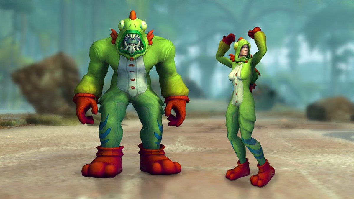 GIVEAWAY

To celebrate being the <a href="/RaiderIO_WoW/">Raider.IO 💙</a> Featured Streamer and #WoWRemix releasing I'm giving away THREE Green Snugglefin Murloc Rompers!

To enter:
✅Follow!
🧡Like!
🔁Retweet
💬Comment your favorite Pandaria zone!
🇺🇸 NA only!

Winners drawn May 23rd!

#Warcraft