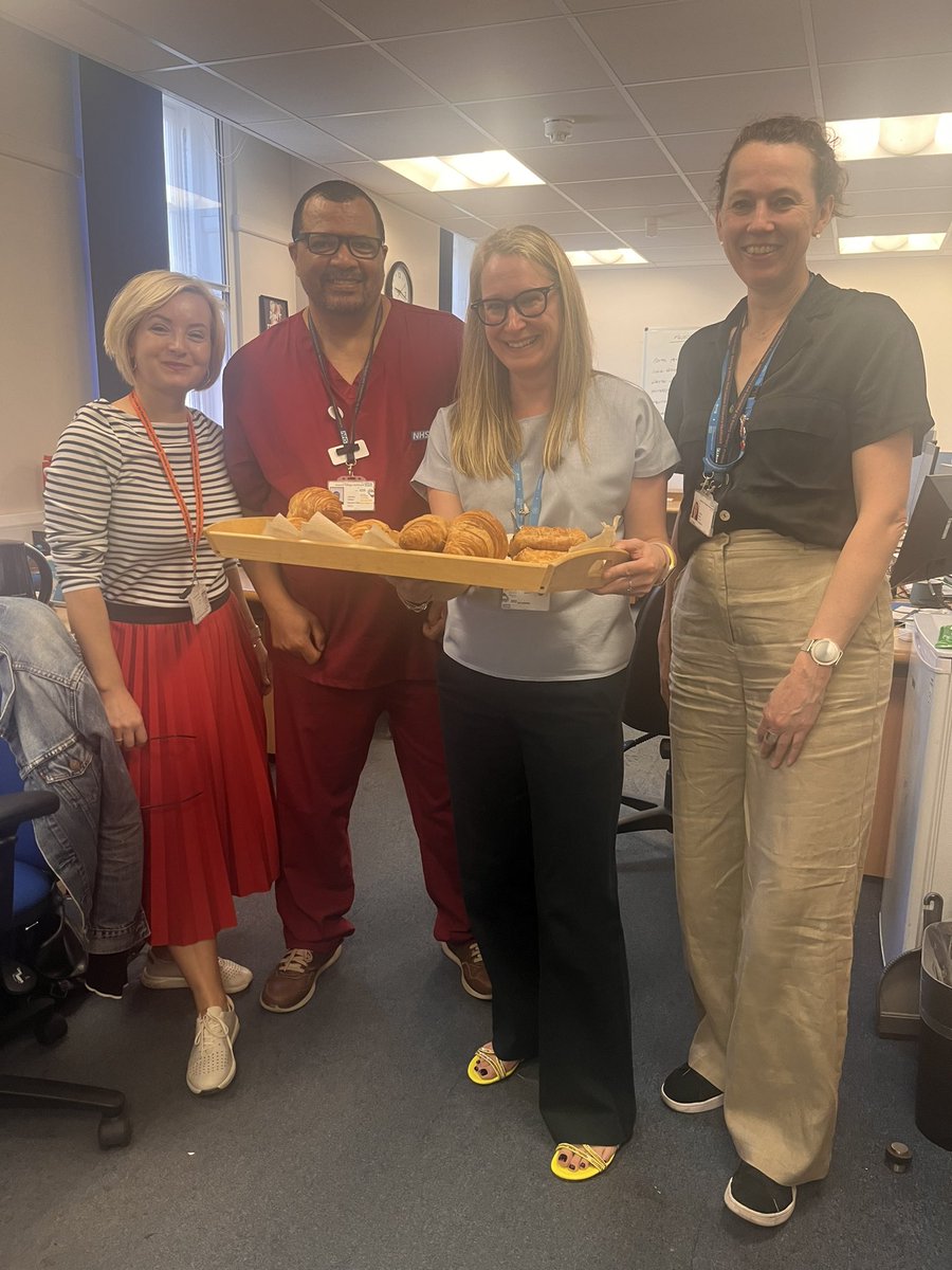 On #internationalHRday it doesn’t seem quite right that the fab @QPLou is bringing sweet treats to us! But we are glad she did! Thanks Lou and our fab #HROD teams for all you do! It is much appreciated!