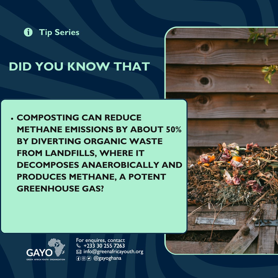 zerowaste_233's tweet photo. Did you know that composting not only reduces waste but also benefits the environment in numerous ways? By composting organic materials like food scraps and yard waste, we're diverting waste from landfills, reducing greenhouse gas emissions, and enriching soil health.
#ZWA
#gayo https://t.co/Amya4csNOT