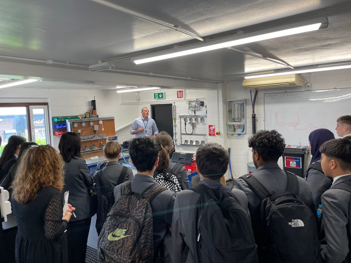 A large group of our year 9 students visited @training2000 today to learn about the wide range of apprenticeships on offer through the company, plus the first class facilities they have on site. A big thanks for having us, it was a very informative afternoon.