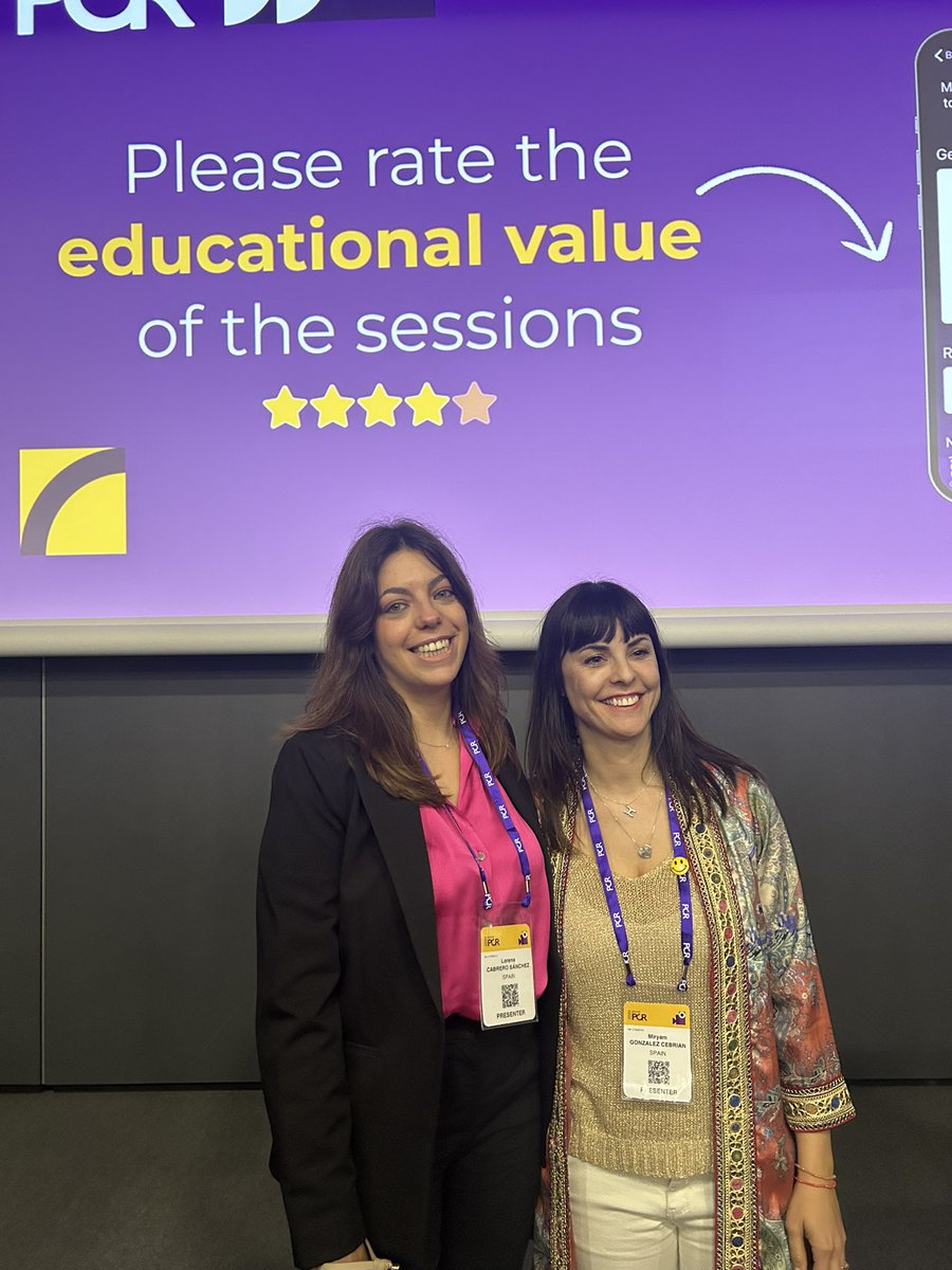 Felicidades a las spanish nurses que han participado en el #EuroPCR con sus comunicaciones: Lorena Cabrero del Hospital Clinico de Valladolid y @Miryamgcebrian del Hospital Clinico de Salamanca con premio incorporado 👏👏👏👏 felicidades a las dos @AEEC_enfcardio @enferhemo