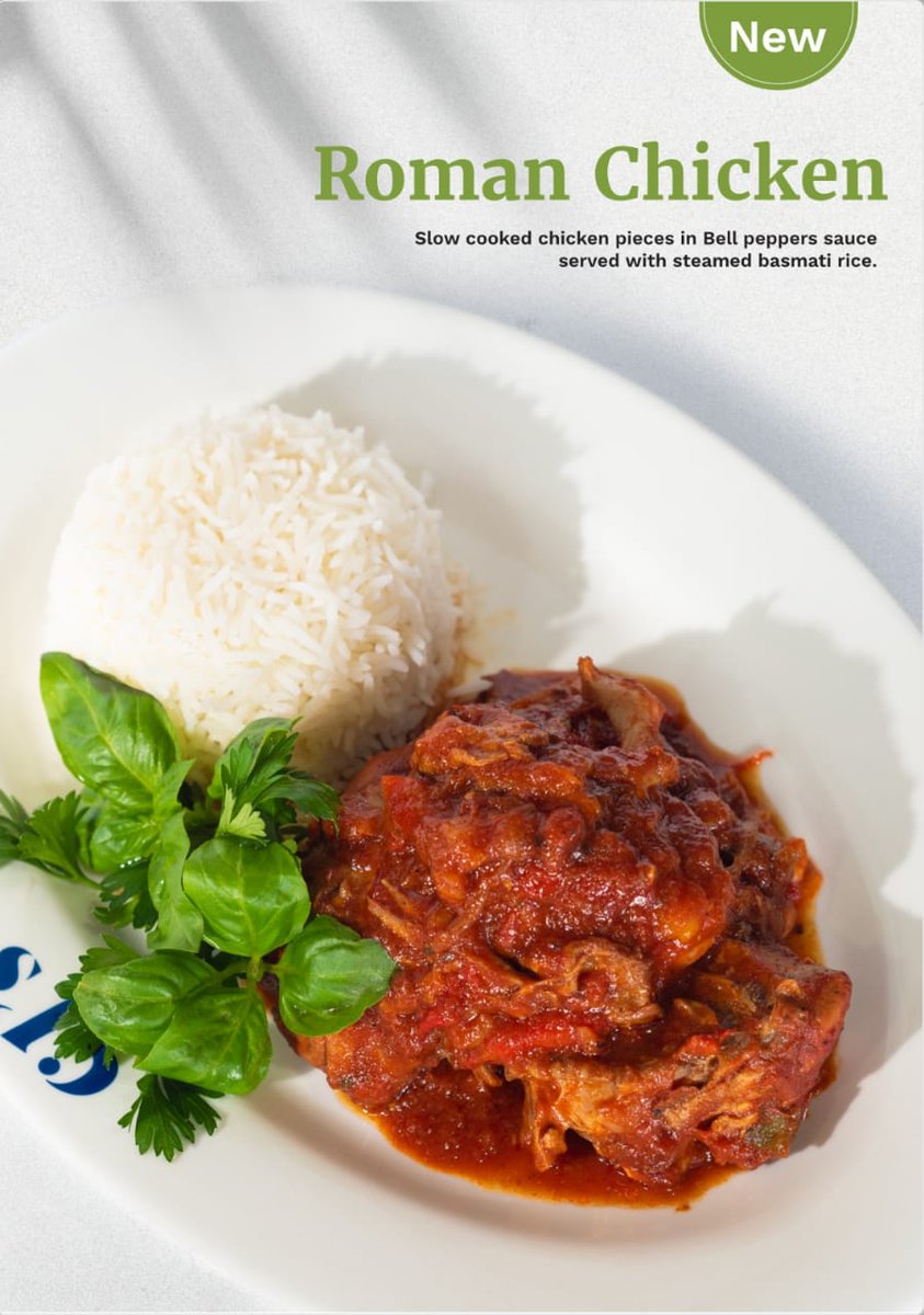 Cjs_254's tweet photo. Exciting news! 📷 We’re launching our new Roman Chicken. Savor the flavors of this delicious mea. Try it today! #RomanChicken #newmenuitems #CJs #CJsDelivery https://t.co/aF4hEXDoMD