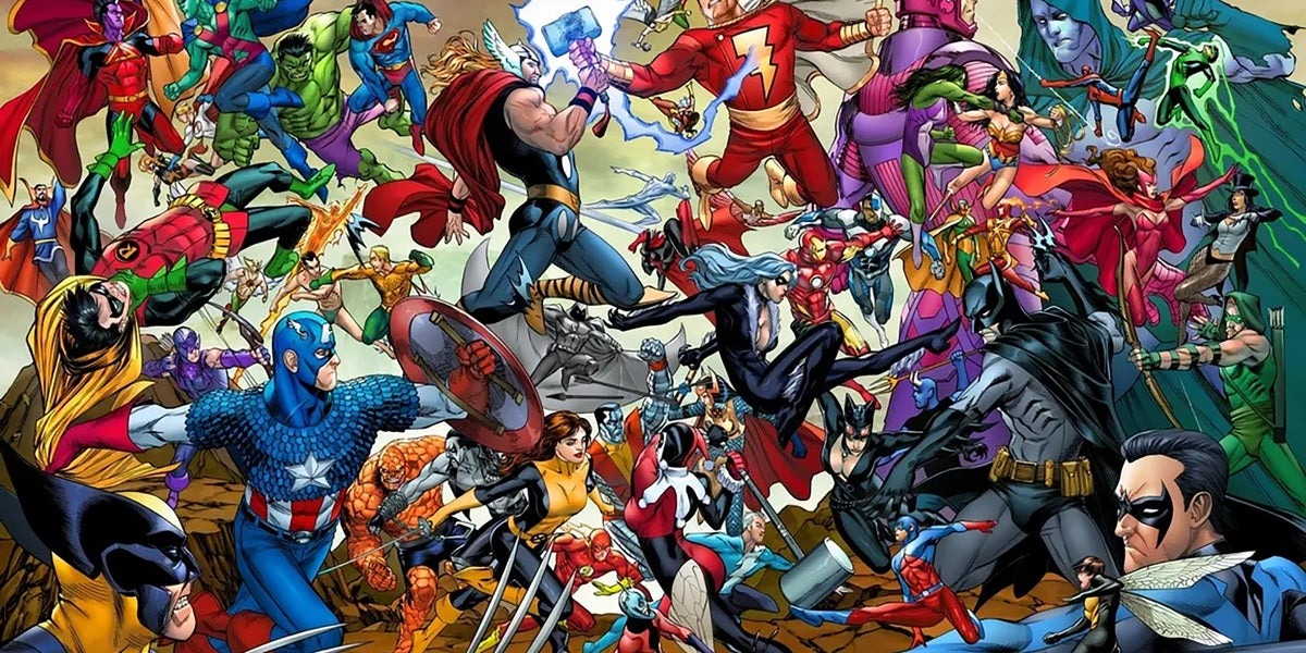 📚 Comic book fans! Which superhero crossover event would you love to see on the big screen? #FanFridayFrenzy @WTFNationRadio @TheWTFNation