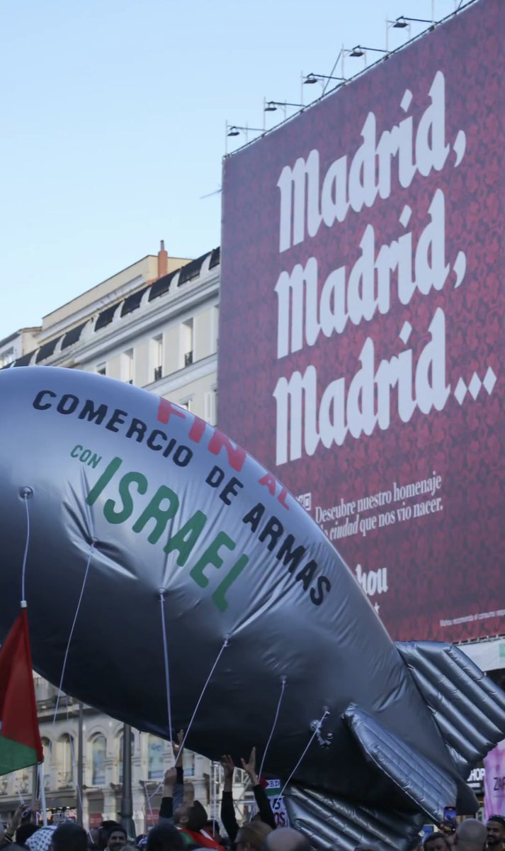 Madrid, Spain, calls on cutting ties with Israel and imposing an arms embargo.