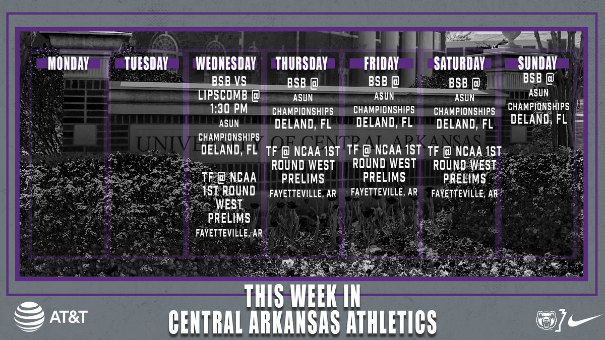 This week in Athletics presented by @ATT! #BearClawsUp