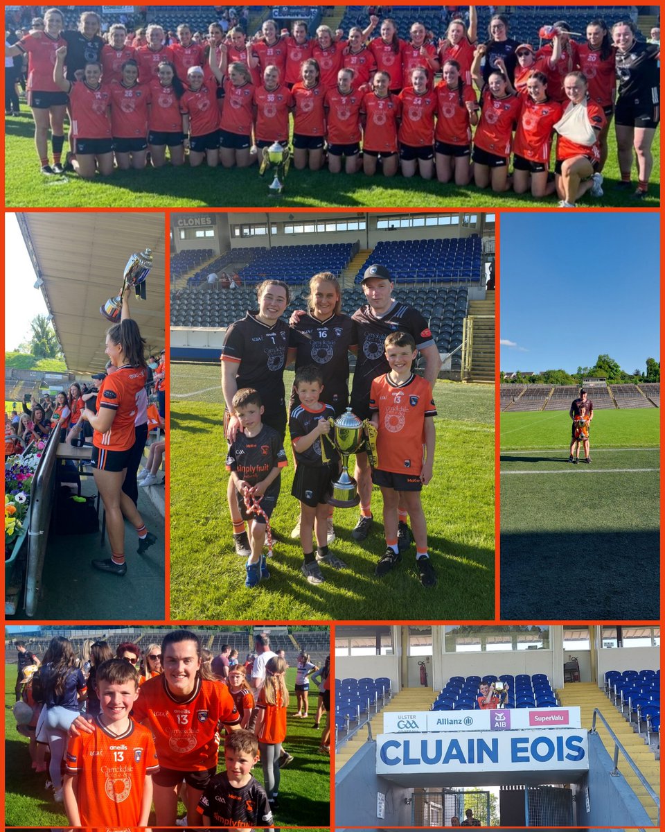 Nice to leave Clones with smiles on the faces this week after another titanic battle with Donegal! Delighted that <a href="/ArmaghLGFA/">ArmaghLGFA</a> could get over the line &amp; collect their 2nd trophy of the season! 🏆🏆☀️ #UlsterChamps
