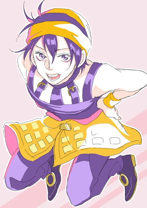 間に合った⋯!めっちゃ好きキャラ! #ナランチャ・ギルガ生誕祭2024 #ナランチャ・ギルガ誕生祭2024