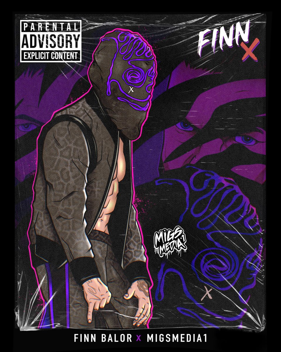 𝐅𝐈𝐍𝐍 ❌ New Cover Illustration of @FinnBalor 🎨: @migsmedia1 ⚖️❌⚖️ #FinnArt #TJD #WWERaw #Finnbalor #TheJudgementDay #wwekingandqueen #MigsMedia1 #WrestlingArtist #WWE2K24 #SmackDown #WWE