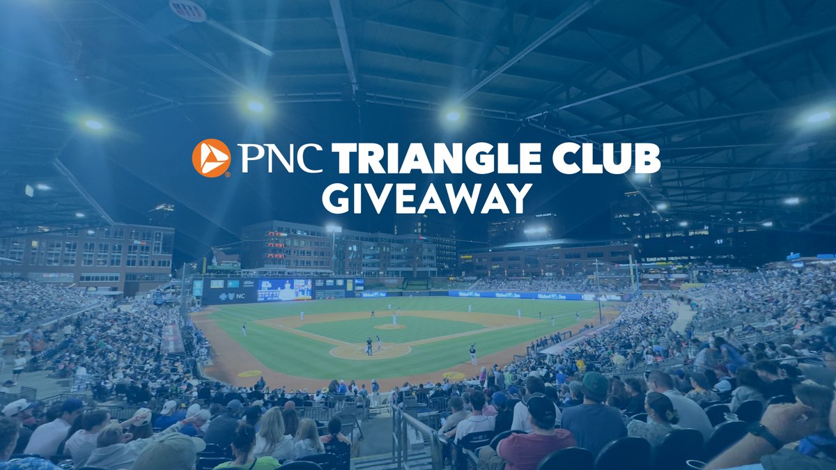 We've got a 4-pack of tickets in the PNC Triangle Club to give away for tomorrow night's game thanks to @PNCBank! Repost for your chance to win (winner chosen at 10am tomorrow, 5/21)