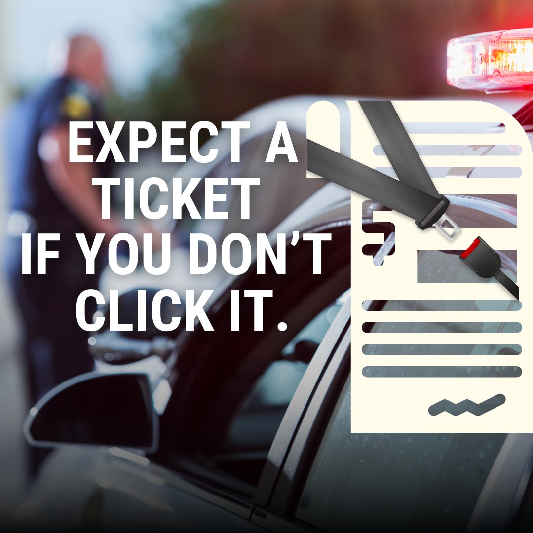 A seat belt can *literally* mean the difference between life and death. Click It or Ticket. Don't risk it. #NHTSA