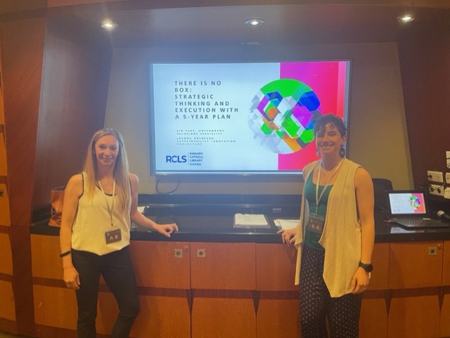 Congratulations to Jen Park and Joanna Goldfarb of RCLS for delivering an outstanding presentation on strategic thinking and execution at their recent conference! Thank you for representing RCLS so brilliantly! #RCLS #StrategicThinking #Leadership #Presentation #RCLSstaff