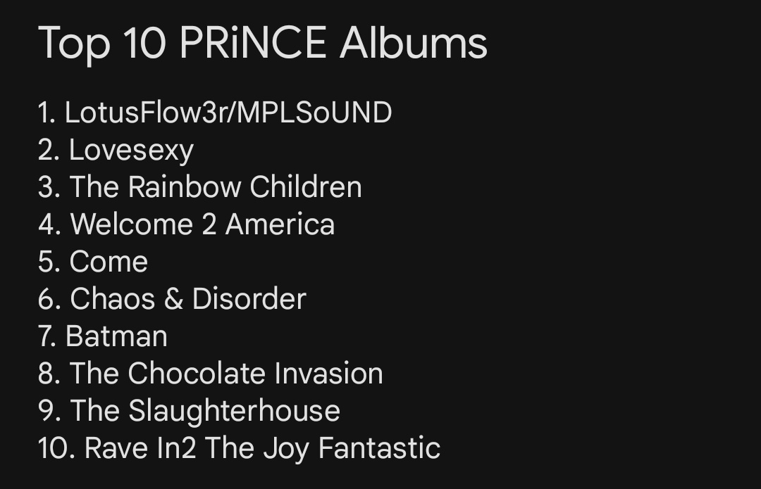 @PrinceHits @prince @prnlegacy @PaisleyPark @therevolution @warnerrecords @SonyLegacyRecs @primarywave @Original_NPG special mentions go to PLECTRUMELECTRUM, Phase II & The Gold Experience 💜💜