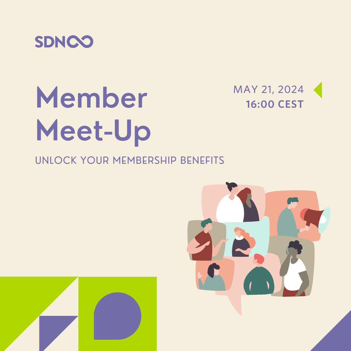We are thrilled to invite you to the inaugural edition of the SDN Member Meet-Up! This special event is dedicated to showcasing the myriad benefits of SDN membership and more. Mark Your Calendars - 21 May 2024: us06web.zoom.us/meeting/regist… #ServiceDesign #DesignThinking #Design
