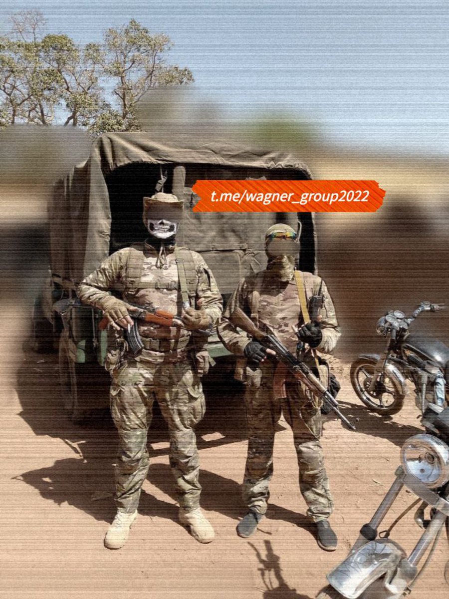 Wagner / Africa Corps fighters in Mali
