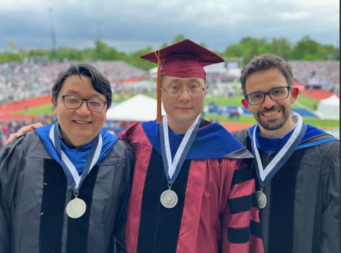 Villanova ME (@villanovame) on Twitter photo VU Commencement 2024 - Warm congrats to <a href="/wuqianhong/">Qianhong Wu</a> who received the University Scholarly Achievement Award; <a href="/BoLi_Villanova/">Bo Li</a> who received the University Mid-Career Scholar Award;Â <a href="/Prof_DCereceda/">David Cereceda</a> received the Junior Faculty Award for Excellence in Teaching. You are the best! VU Commencement 2024 - Warm congrats to <a href="/wuqianhong/">Qianhong Wu</a> who received the University Scholarly Achievement Award; <a href="/BoLi_Villanova/">Bo Li</a> who received the University Mid-Career Scholar Award;Â <a href="/Prof_DCereceda/">David Cereceda</a> received the Junior Faculty Award for Excellence in Teaching. You are the best!