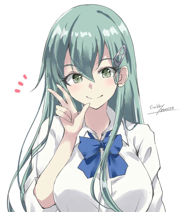 #艦これ版真剣お絵描き60分一本勝負_20240520ずや～ 