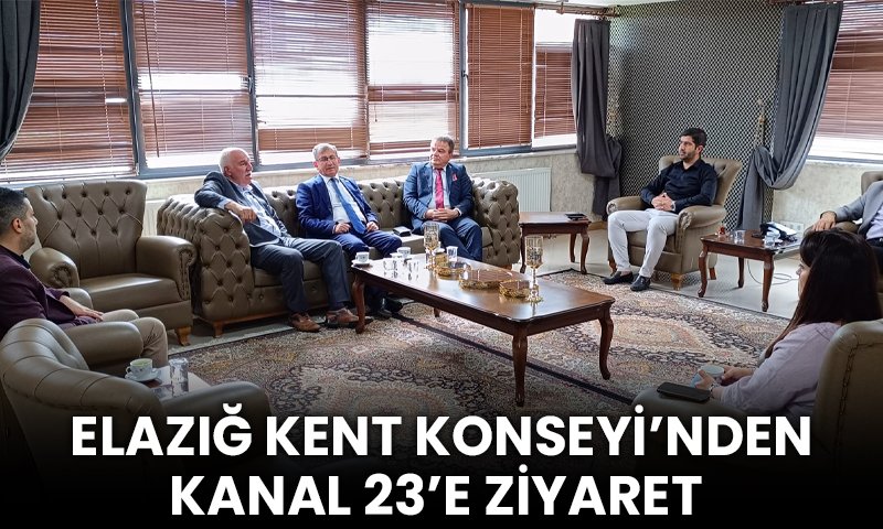 Elazığ Kent Konseyi’nden Kanal 23’e Ziyaret
kanal23.com/haber/elazig/e…
#elazığ #elazığhaber