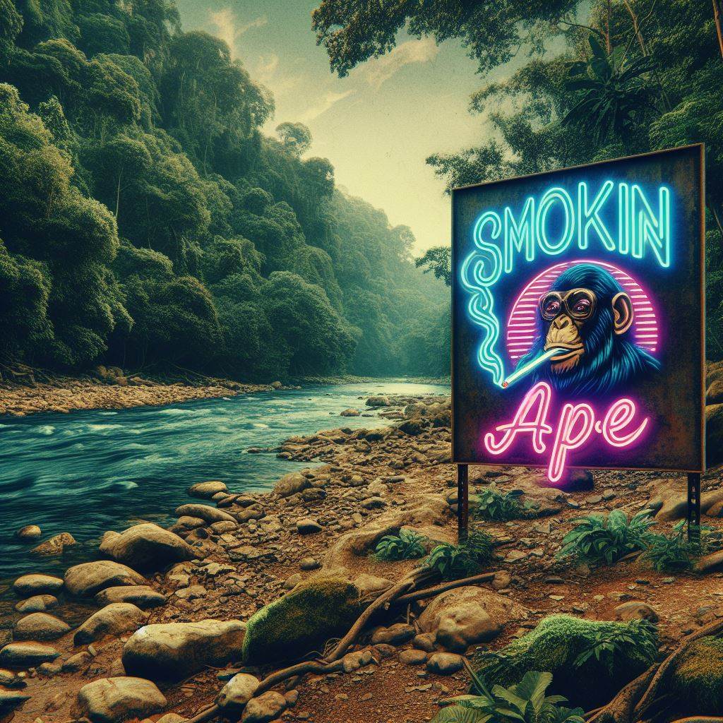 Yungeskid's tweet photo. @shahh Join @Smokinape_sol  we are cooking 
×100 soon 🔥 🦍 https://t.co/FhA7lZ9Vso