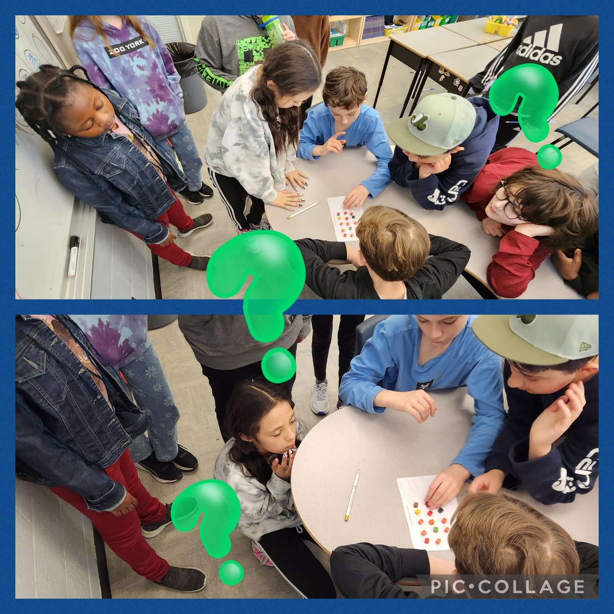 Using mathematical processes to figure out division factors using arrays. But what about a prime number like 17?? We worked together to see what we could discover! <a href="/StTeresasSchoo1/">St. Teresa's School</a> #BetterTogether