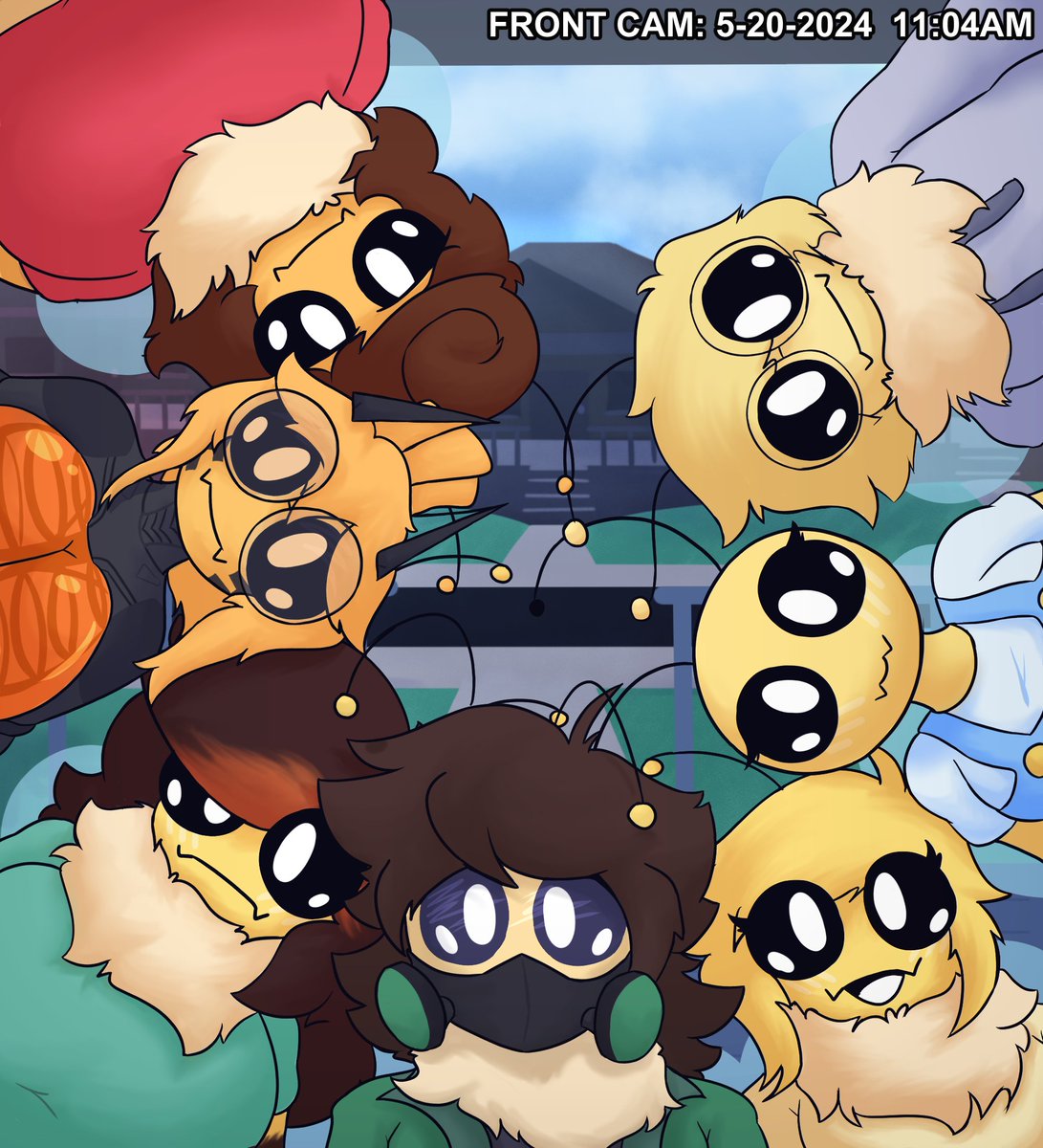 HoneyICakes's tweet photo. Your security camera captured somebody at your front door.

Happy Bee Day :D

(@'s in comment) https://t.co/VpguvKL2hu