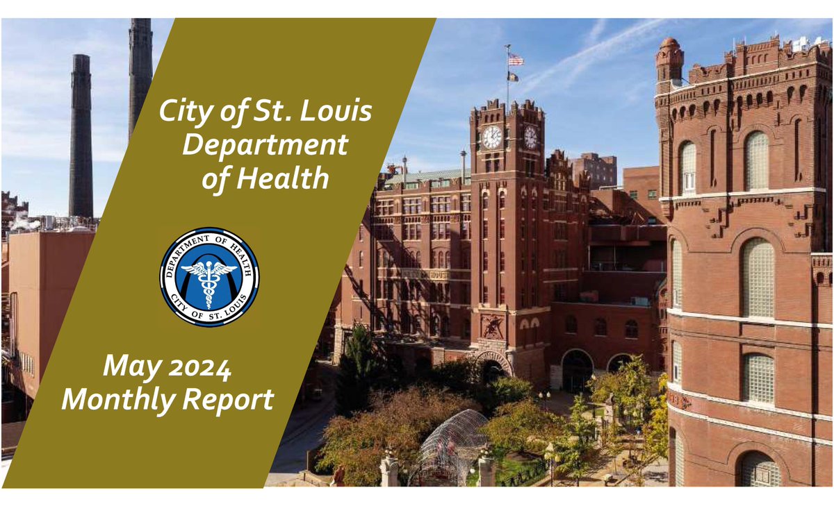🧵“Good things are happening at the Department of Health, and I’m excited to share some of our accomplishments, as well as highlight some of the great things we have planned as we head into the summer.”- Dr. @MatiH_ID Read the full report here, stlouis-mo.gov/government/dep…