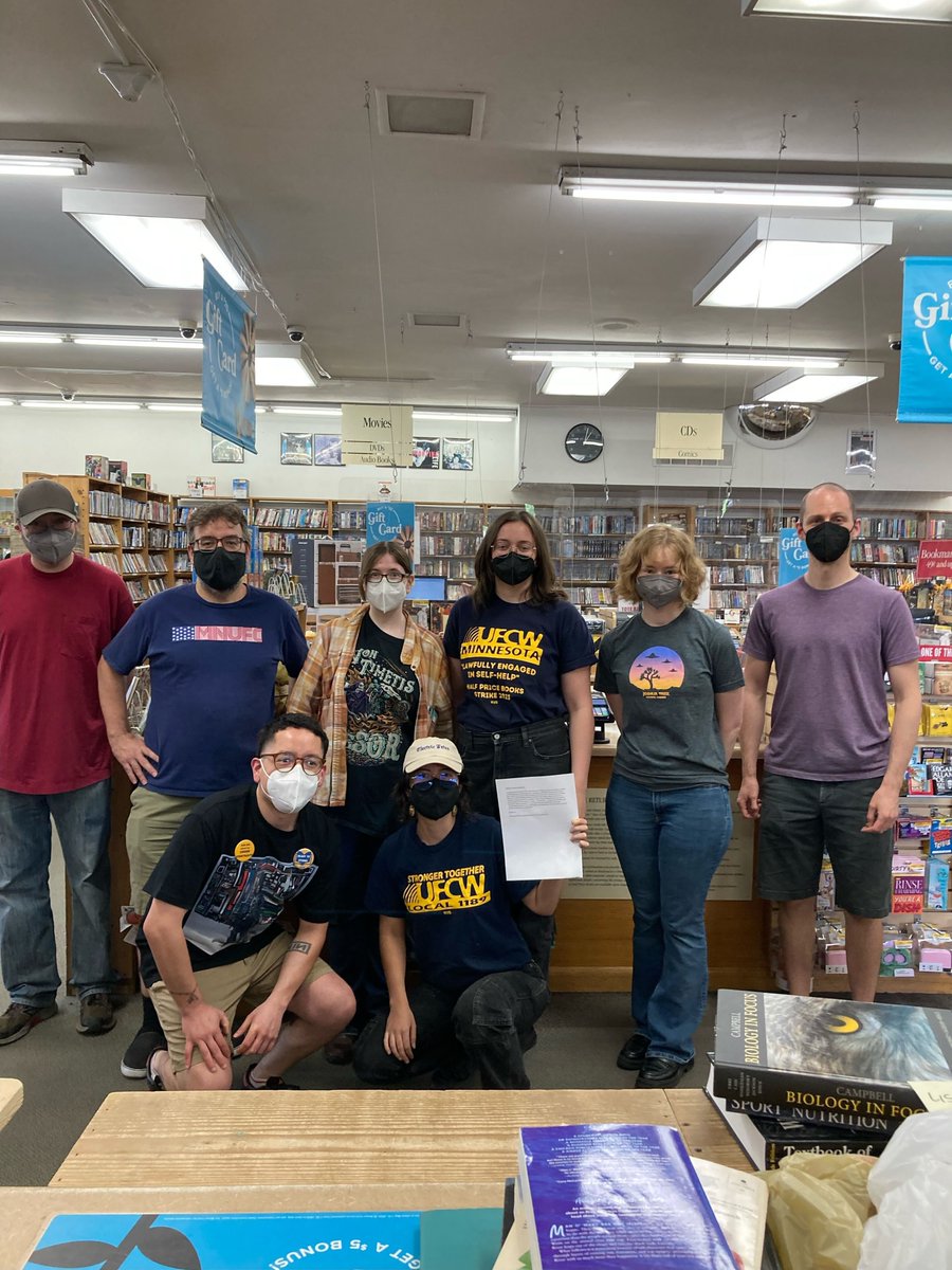 Half Price Books Workers United (MN) tweet media