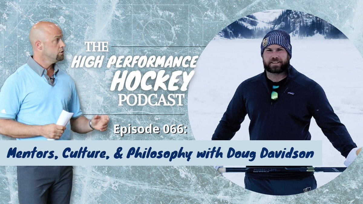 Episode #66 of the @TheHPH_Podcast is live with Doug Davidson. 🎙️ 💥 👊🏻 
#TheHighPerformanceHockeyPodcast