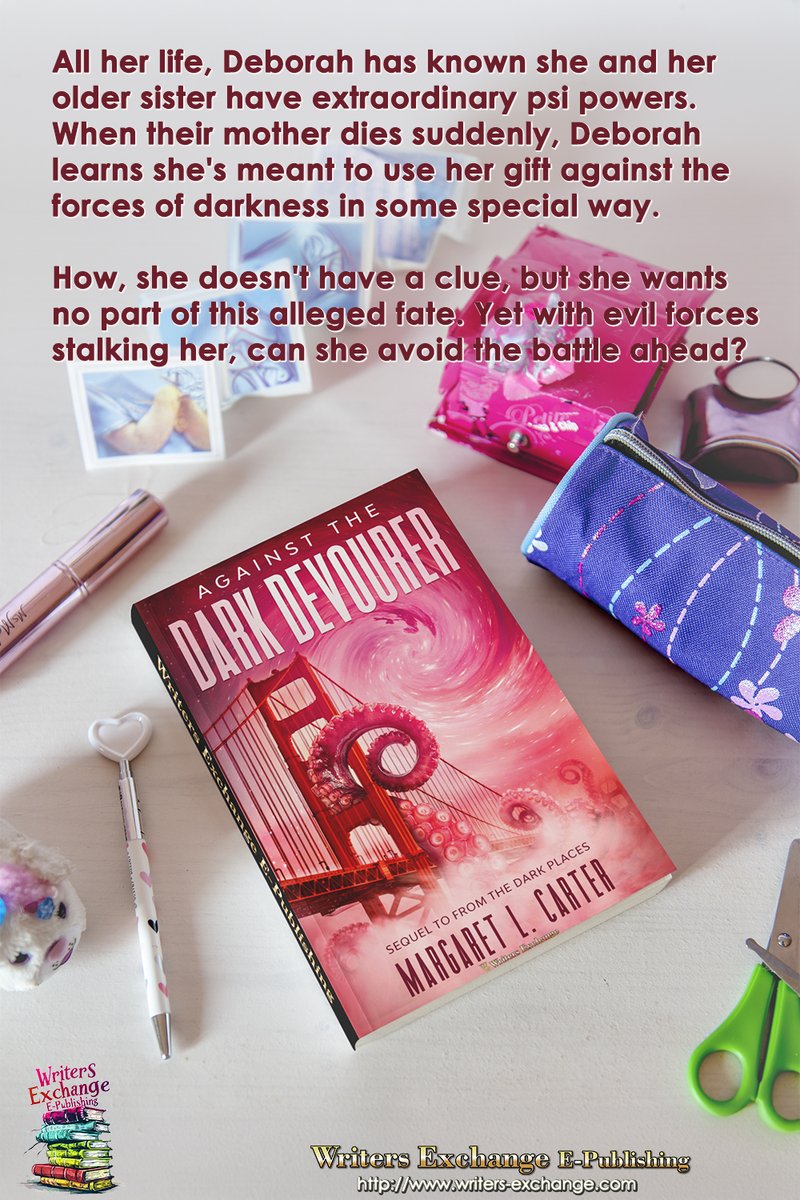 Replaced my old promo for this book showing the blurb:

Against the Dark Devourer Paranormal Romance by Margaret L. Carter

writers-exchange.com/against-the-da…

#paranormal #paranormalbook #paranormalromance #urbanfantasy #books #reading #bookblogger #ReadingLists #WritersExchangeEPublishing