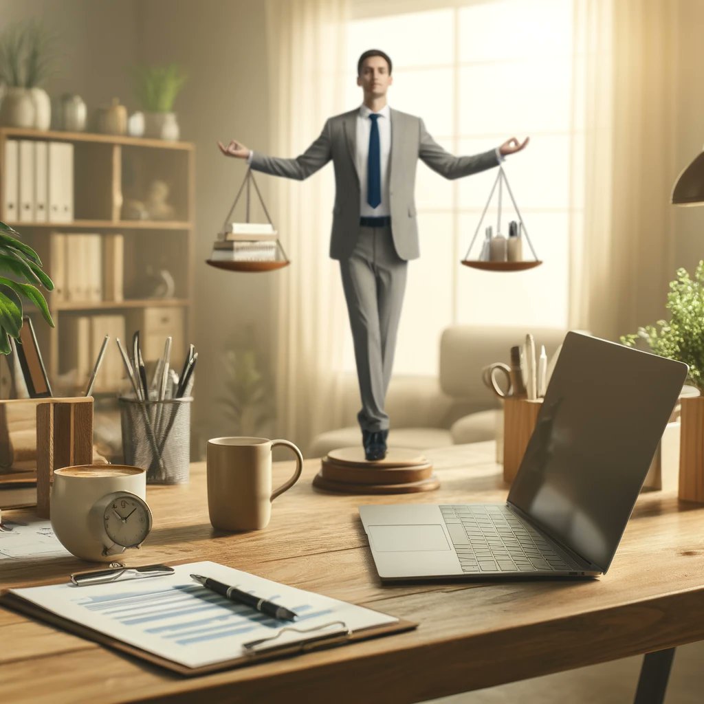 Work-life balance is vital for well-being and success. Prioritize self-care, set clear work boundaries, manage time effectively, and foster a supportive environment. Stay connected with loved ones. What's your strategy for balance? #WorkLifeBalance #MentalHealth #Success