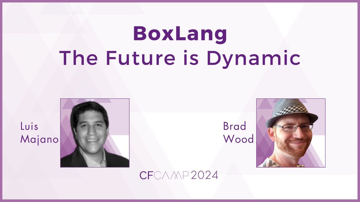 cf_camp's tweet photo. BoxLang was just introduced at #IntoTheBox and it’s awesome!
Join us at @cf_camp and listen to @bdw429s and @lmajano and "Unleash your creativity"!
From one day coding for the web, to the next for our tablets or APIs or running serverless applications.
See you soon!
#CFML https://t.co/VaOQerOpV9